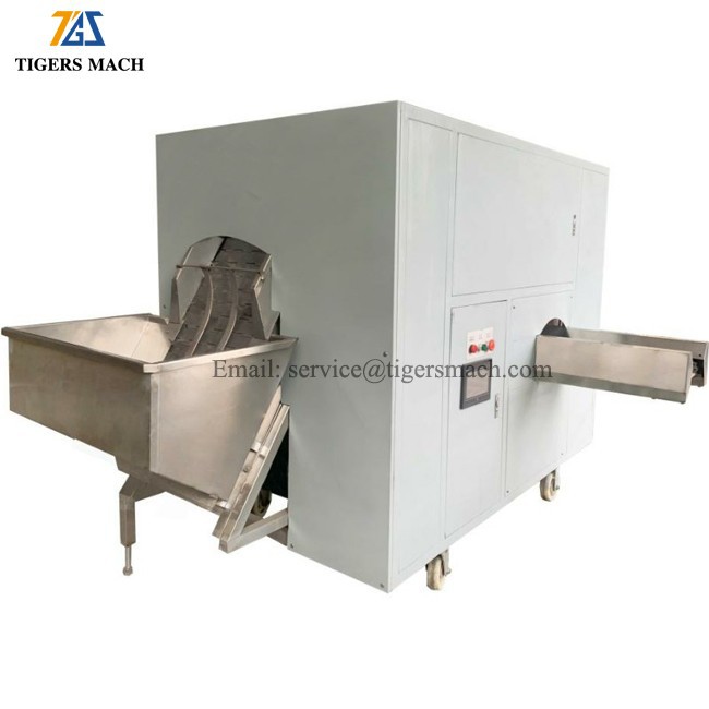 Onion Peeling and Root Cutting Process Machine